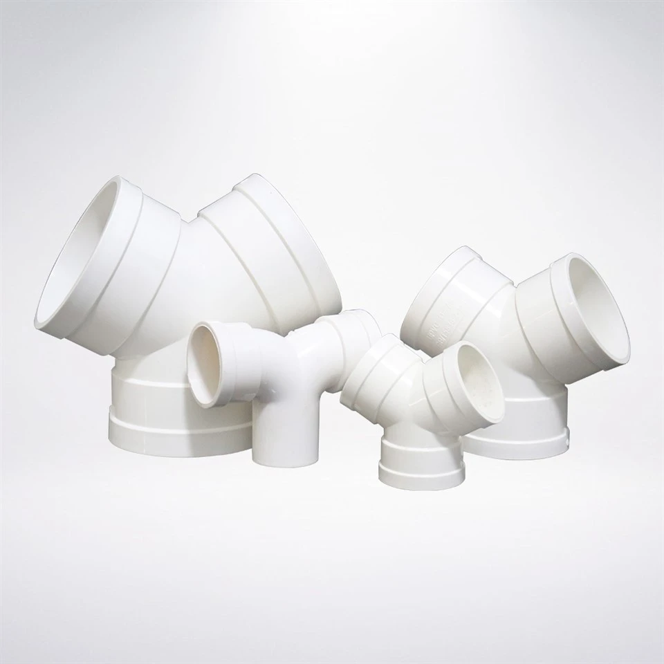 PVC Y Type Tee Pipe Fittings